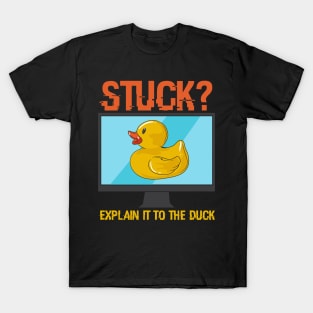 PROGRAMMING: Explain It To The Duck T-Shirt